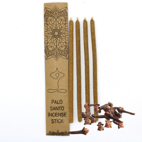Grands bâtons d'encens Palo Santo - Clous de girofle