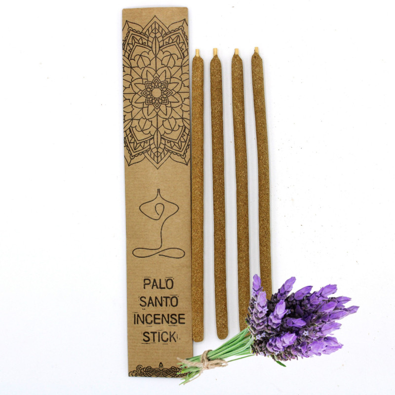 Grands bâtons d'encens Palo Santo - Lavande