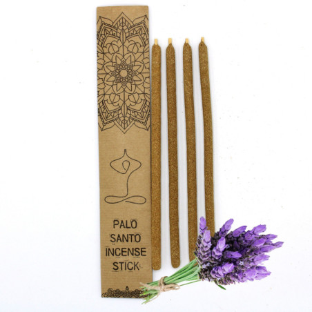 Grands bâtons d'encens Palo Santo - Lavande