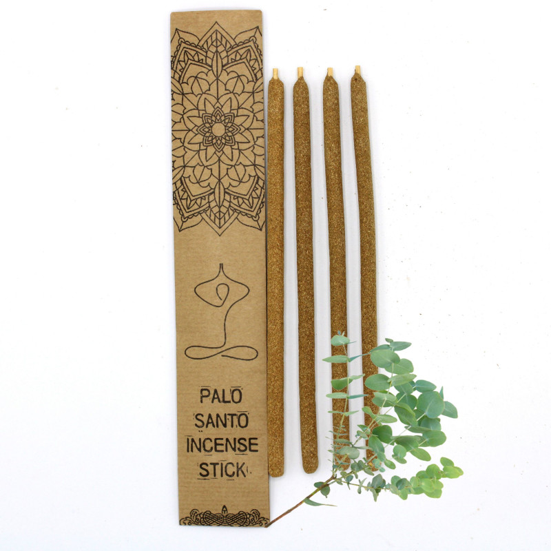 Grands bâtonnets d'encens Palo Santo - Eucalyptus