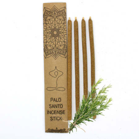 Grands bâtons d'encens Palo Santo - Romarin