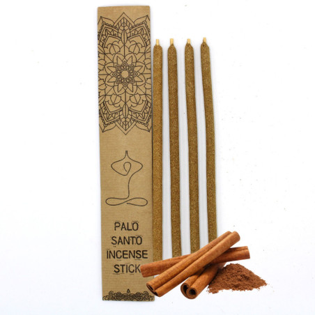 Grands bâtons d'encens Palo Santo - Cannelle