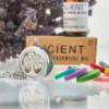 Collier Bijoux d'Aromathérapie - Arbre de Vie 25 mm