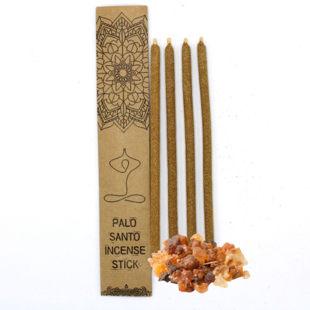 Grands bâtonnets d'encens Palo Santo - Myrrhe
