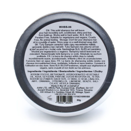 Shampoing Solide Lièvre Sauvage 60 g - Papaye
