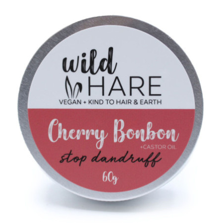 Shampoing solide Wild Hare 60 g - Bonbon à la cerise