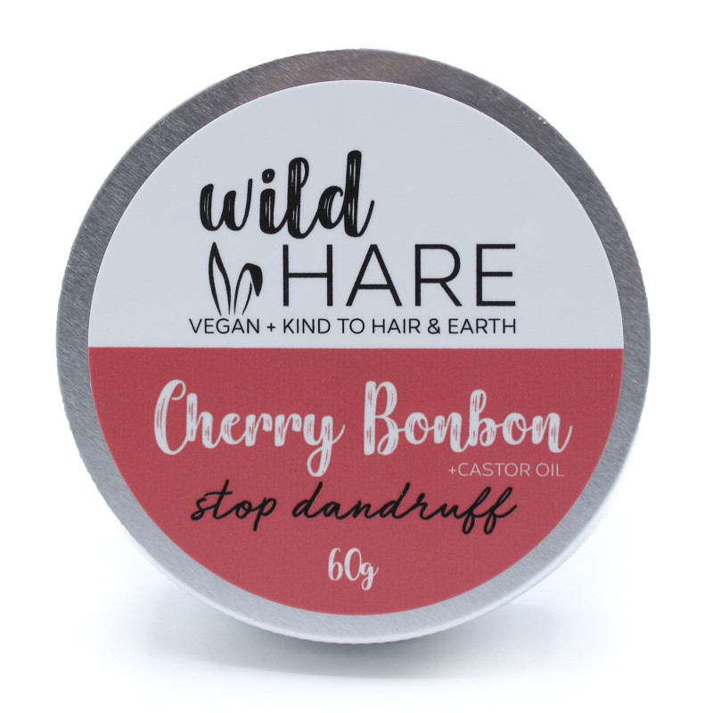 Shampoing solide Wild Hare 60 g - Bonbon à la cerise
