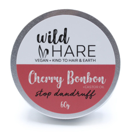 Shampoing solide Wild Hare 60 g - Bonbon à la cerise