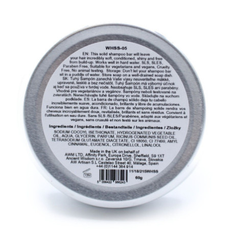 Shampoing solide Wild Hare 60 g - Bonbon à la cerise