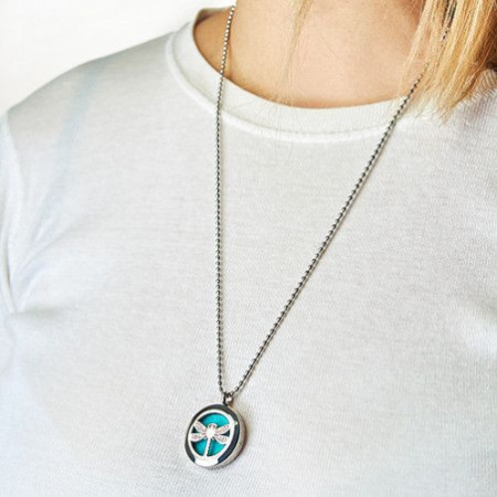 Collier Bijoux d'Aromathérapie - Arbre de Vie 25 mm