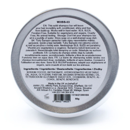 Shampoing solide Wild Hare 60 g - Noix de coco poilue