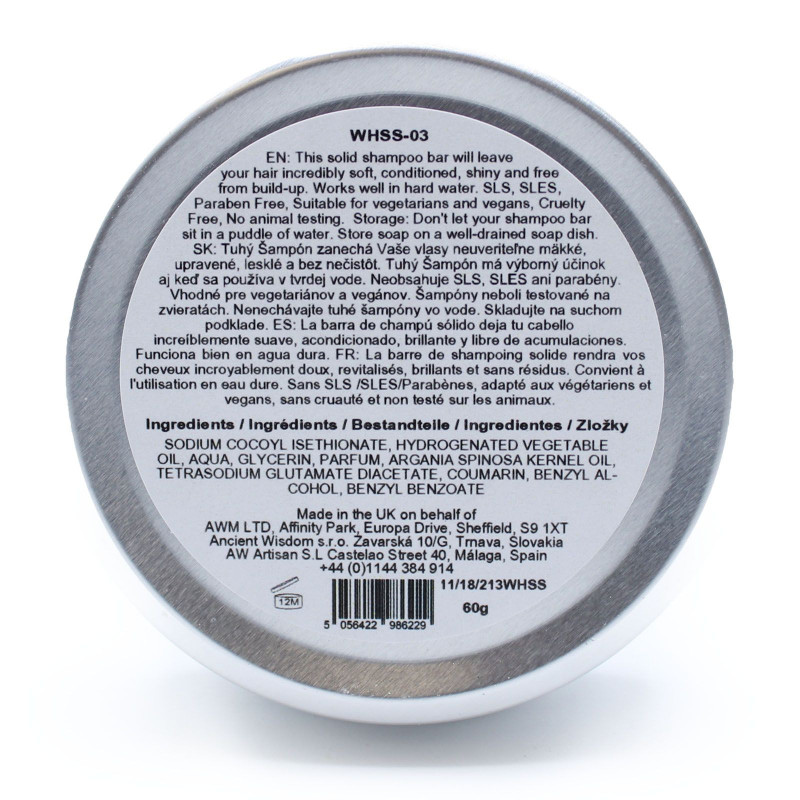 Shampoing solide Wild Hare 60 g - Noix de coco poilue