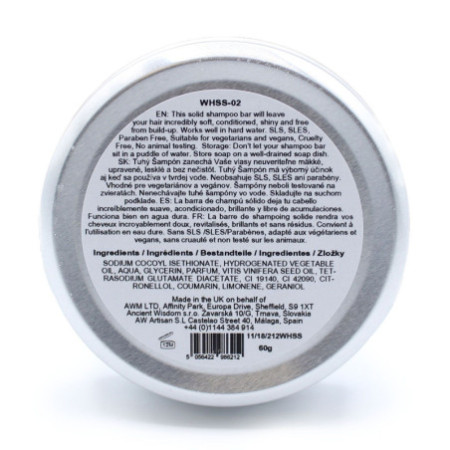 Shampoing solide Wild Hare 60 g - Aloe Vera