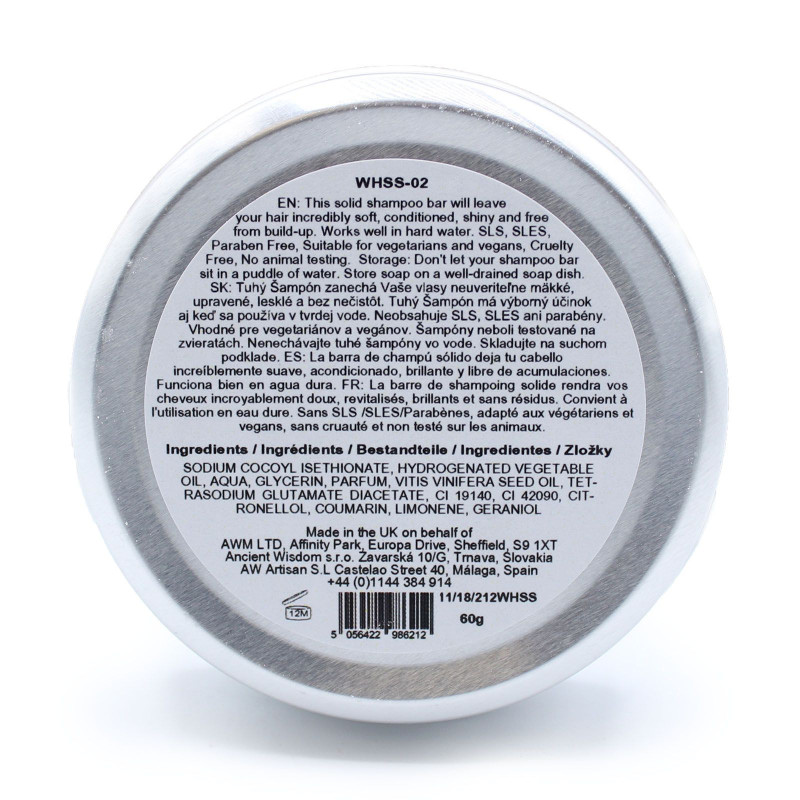 Shampoing solide Wild Hare 60 g - Aloe Vera