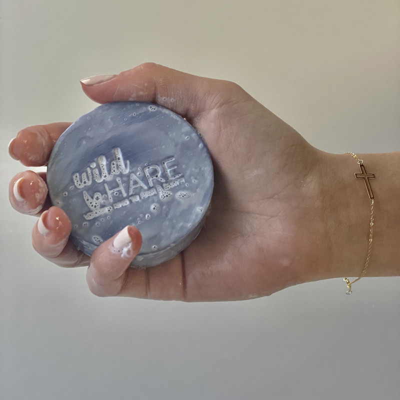 Shampoing solide Wild Hare 60 g - Orchidée