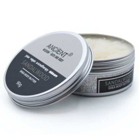 Beurre corporel au karité aromathérapie 90 g - Bois de santal