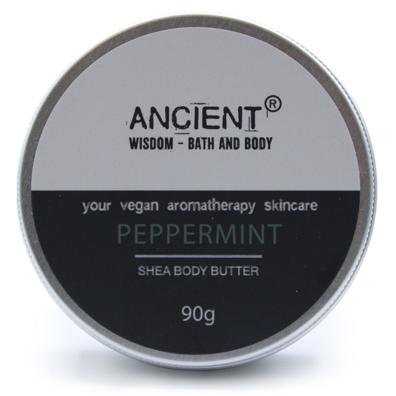 Beurre corporel au karité aromathérapie 90 g - Menthe poivrée
