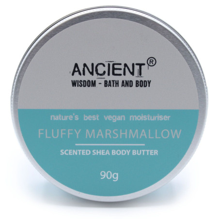Beurre corporel parfumé au karité 90 g - Fluffy Mashmallow