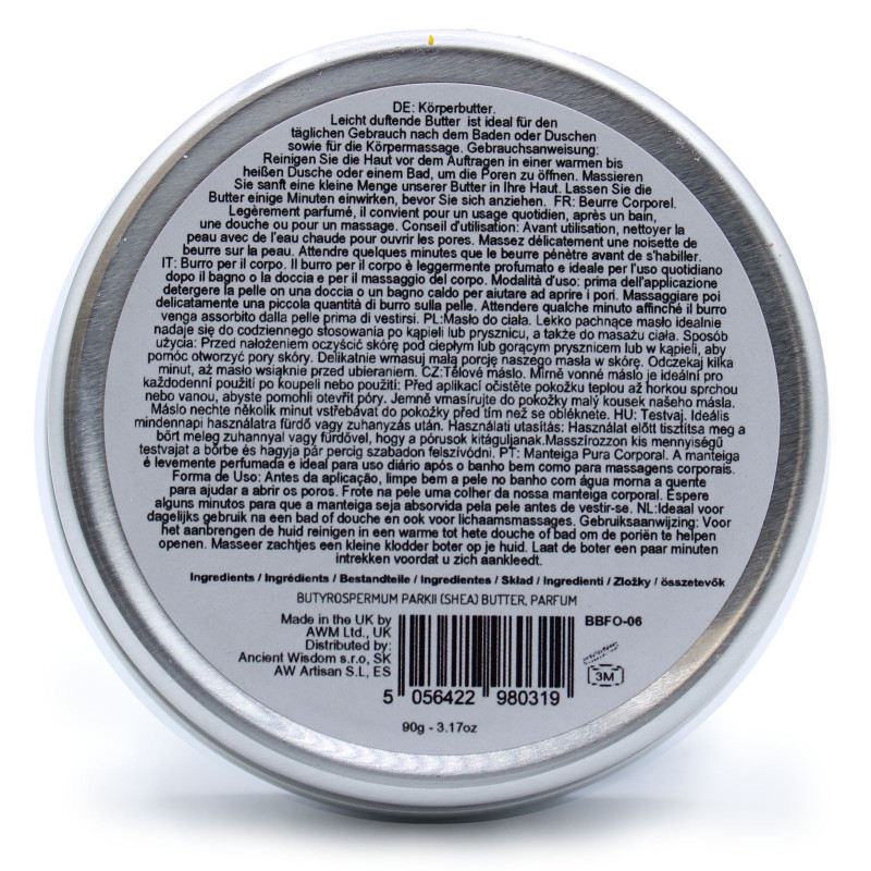 Beurre corporel parfumé au karité 90 g - Fluffy Mashmallow
