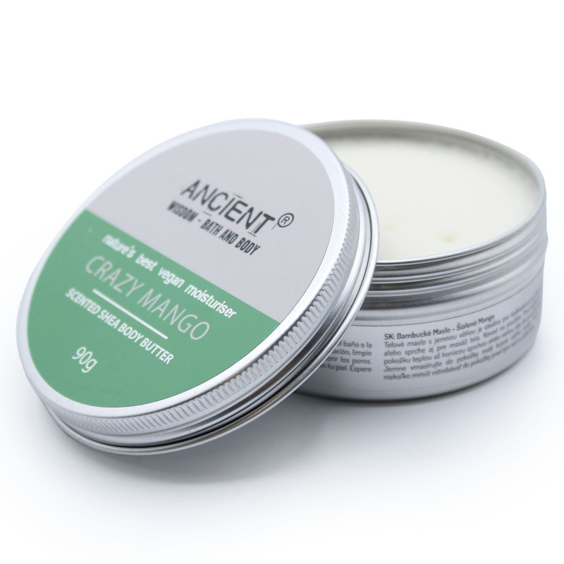 Beurre corporel parfumé au karité 90 g - Crazy Mango