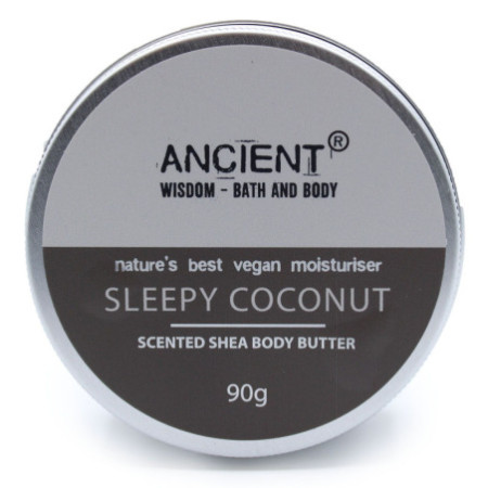 Beurre corporel parfumé au karité 90 g - Noix de coco endormie