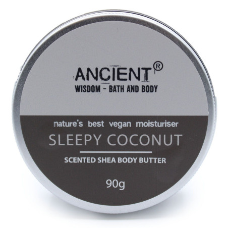 Beurre corporel parfumé au karité 90 g - Noix de coco endormie