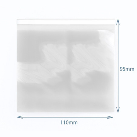 Sacs Poly-Prop 110 x 95 mm refermables (500)