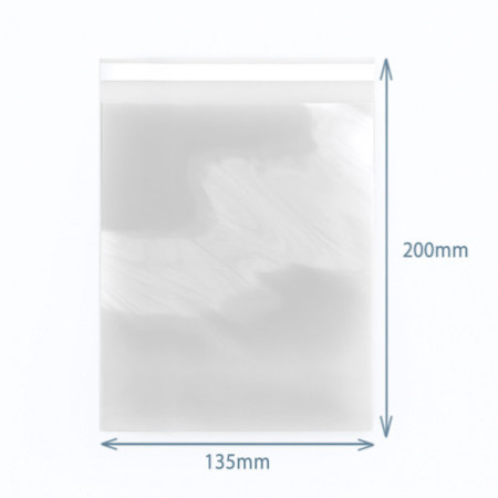 Sacs Poly-Prop 135 x 200 mm refermables (500)