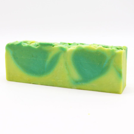 Tranche de savon à l'aloe vera et à l'huile d'olive