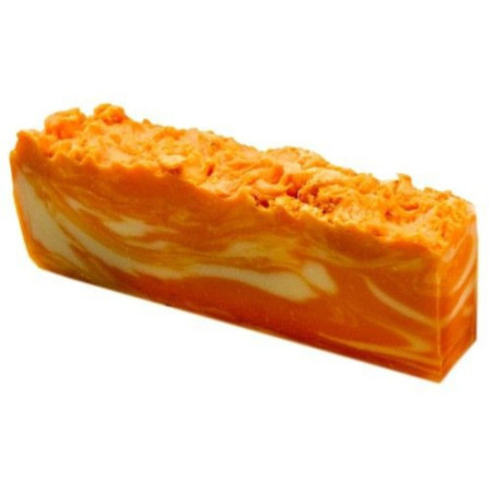 Tranche de savon à l'orange et à l'huile d'olive