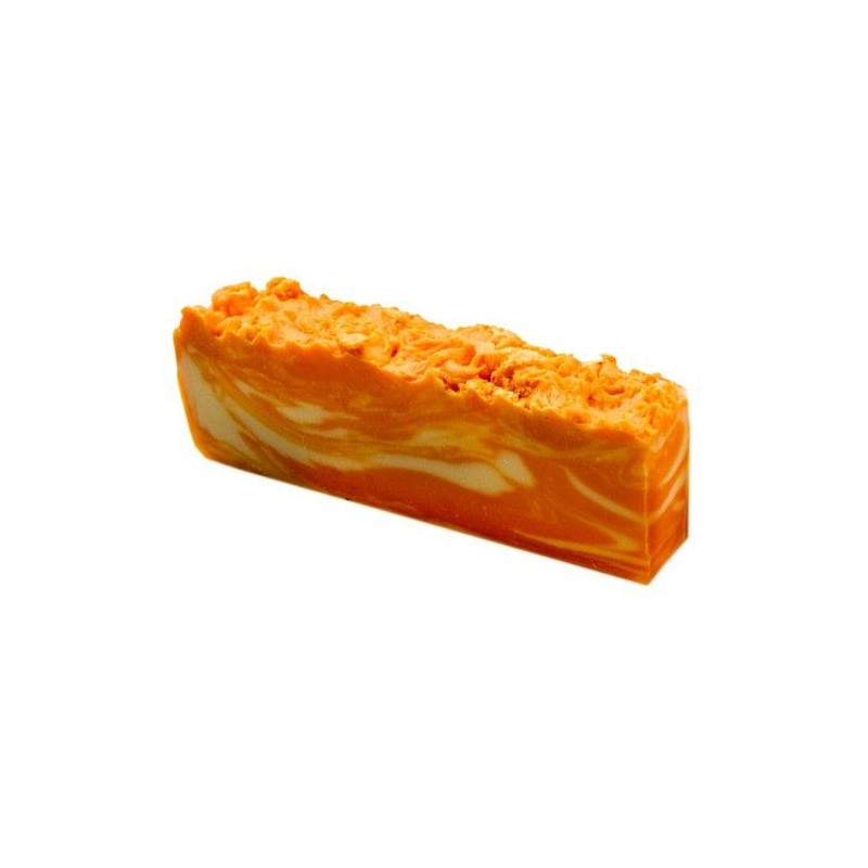 Tranche de savon à l'orange et à l'huile d'olive