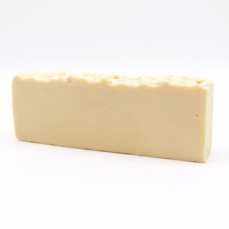 Tranche de savon au lait d'ânesse et à l'huile d'olive