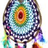 Attrape-rêves de Bali - Grandes gouttes multiples