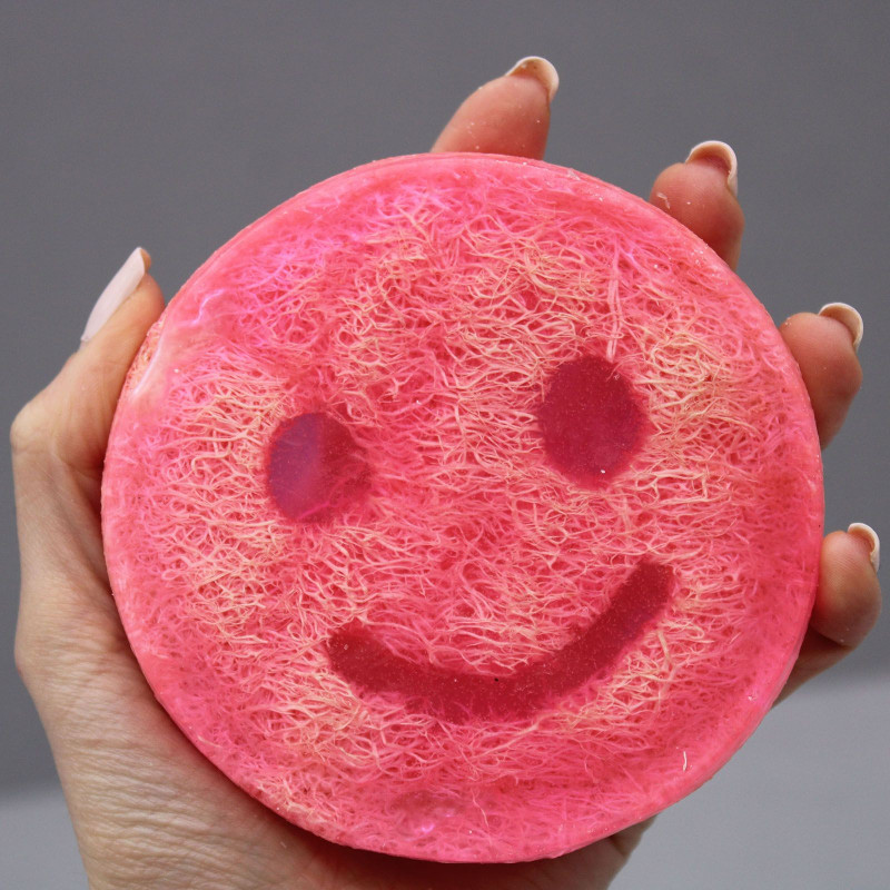 Savon Happy Scrub - Framboise et Grenade