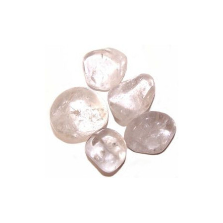 Lot de 24 cristaux de roche L (qualité A)