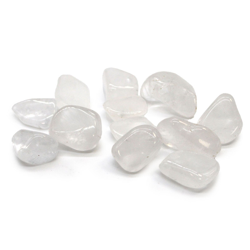 Lot de 24 cristaux de roche L (qualité A)