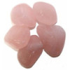 Lot de 24 pierres polies - Quartz rose M (K)
