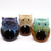 Brûleur à huile rustique classique - Hibou (assortiment)