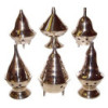 1x Brûleur d'encens en laiton 4"