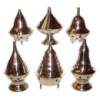 1x Brûleur d'encens en laiton 4"