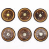 Disque en bois de manguier 10 cm (cône et encens)