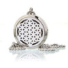 Collier Bijoux Aromathérapie - Fleur de Vie 30 mm