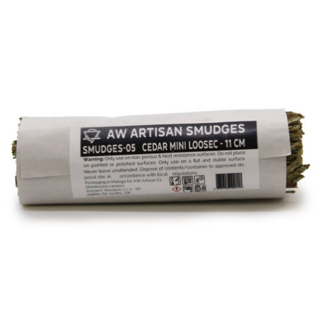 Bâton de maculage - Mini Loosec en cèdre - 11 cm