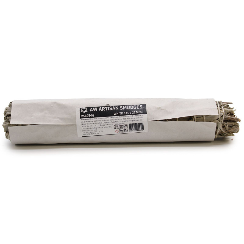 Bâton de maculage - Sauge blanche 22,5 cm