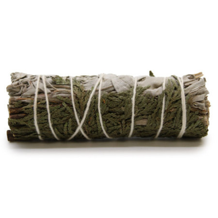 Bâton de purification - Sauge blanche et cèdre 10 cm