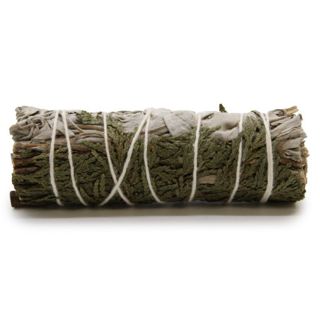 Bâton de purification - Sauge blanche et cèdre 10 cm