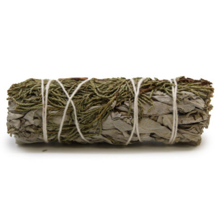 Bâton de maculage - Sauge blanche et genévrier 10 cm