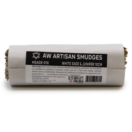 Bâton de maculage - Sauge blanche et genévrier 10 cm