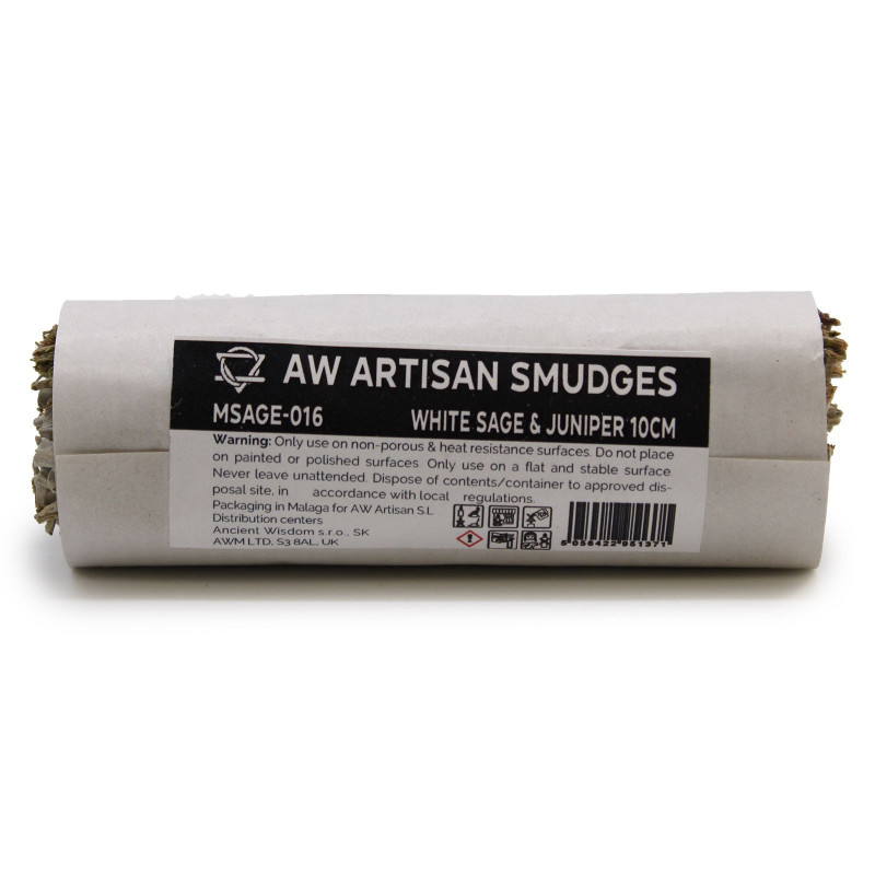 Bâton de maculage - Sauge blanche et genévrier 10 cm