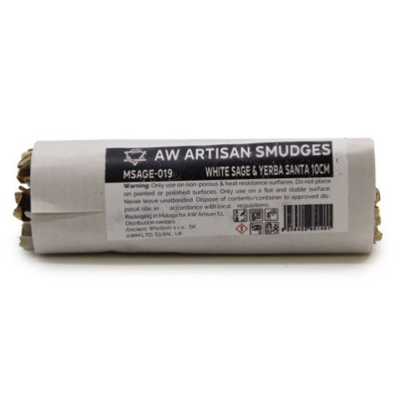 Bâton de maculage - Sauge blanche et Yerba Santa 10 cm